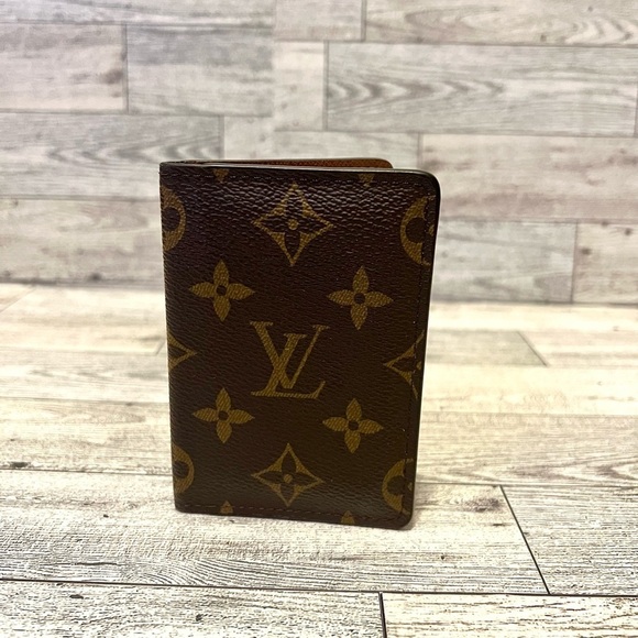 Louis Vuitton Classic Monogram Unisex Small Pocket Organizer Wallet - Picture 2 of 12